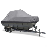 Carver Sun-DURA&reg; Specialty Boat Cover f/21.5' Inboard Tournament Ski Boats w/Tower &amp; Swim Platform - Grey