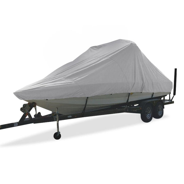 Carver Sun-DURA&reg; Specialty Boat Cover f/23.5' Inboard Tournament Ski Boats w/Tower &amp; Swim Platform - Grey