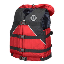 Mustang Youth Canyon V Foam Vest - Red/Black - 50-90lbs