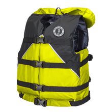Mustang Youth Canyon V Foam Vest - Yellow/Black - 50-90lbs