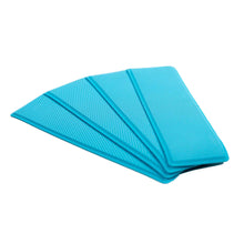 SeaDek 3.75&quot; x 12.75&quot; x 5mm 4-Piece Step Kit - 3.75&quot; x 12.75&quot; Bahama Blue Embossed - 95.25mm x 323.85mm x 5mm