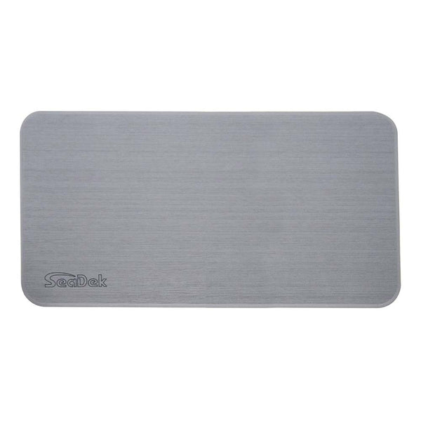 SeaDek YETI Tundra 65 Cooler Top 5mm Storm Grey SeaDek Logo Brushed