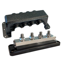 Victron Busbar 600A 4P &amp; Cover 4X 3/8&quot; Plus 4X M8 Terminals