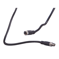 Victron M8 Circular Connector 3-Pole BMS BTV Extension Cables - Pair - 1M