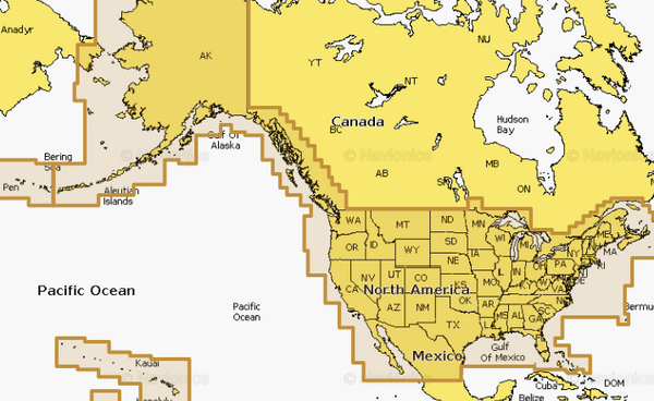 Navionics+ NAUS001L U.S. &amp; Coastal Canada
