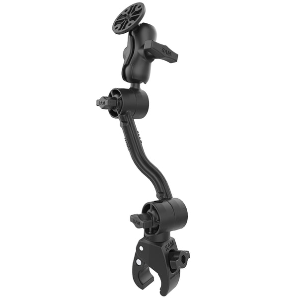 Ram Mount Tough-Claw w/Ratchet Extension Arm &amp; Double Ball Mount