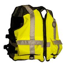 Mustang High Visibility Industrial Mesh Vest - Fluorescent Yellow/Green - 4XL/5XL