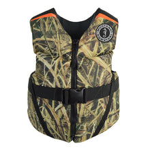 Mustang Rev Youth Foam Vest - Camo Mossy Oak Shadow Grass Blades