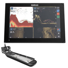 Simrad NSX&trade; 3012 12&quot; Combo Chartplotter &amp; Fishfinder w/Active Imaging&trade; 3-in-1 Transducer