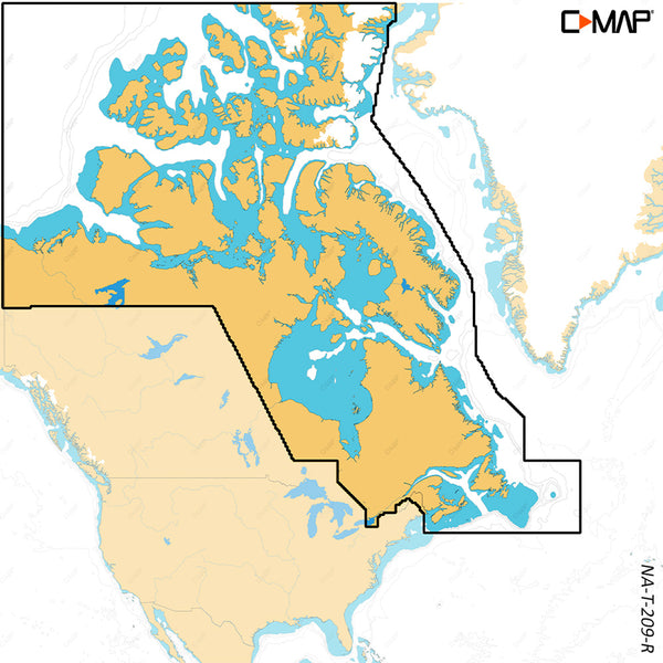 C-MAP REVEAL&trade; X - Canada North &amp; East