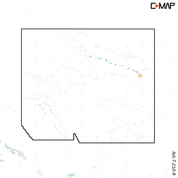 C-MAP REVEAL&trade; X - Hawaii Marshall Islands French Polynesia