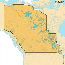 C-MAP REVEAL&trade; X - Canada Lake Insight West HD
