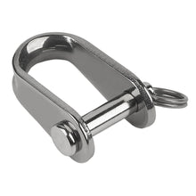 Schaefer Stamped &quot;D&quot; Shackle - 1/4&quot;