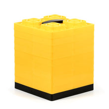 Camco FasTen Leveling Blocks w/T-Handle - 2x2 - Yellow *10-Pack