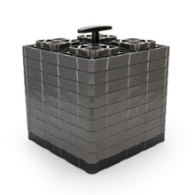 Camco FasTen Leveling Blocks XL w/T-Handle - 2x2 - Grey *10-Pack