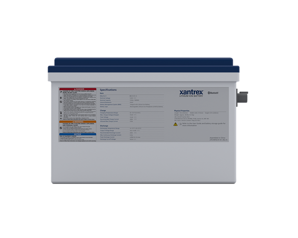 Xantex Lithium-Ion Battery - 125Ah - 12VDC