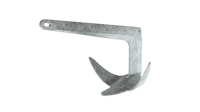 Lewmar Claw Anchor - Galvanized - 22lb