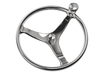 Lewmar 3 Spoke 13.5" Steering Wheel w/Power-Grip Knob