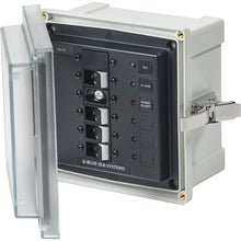 Blue Sea 3128 - SMS Panel Enclosure w/ELCI (30A) &amp; 3 Branch (15A) - 120V AC