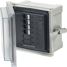 Blue Sea 3135 - SMS Panel Enclosure w/UL Main &amp; 3 Branch (12/24V) - 12/24V DC