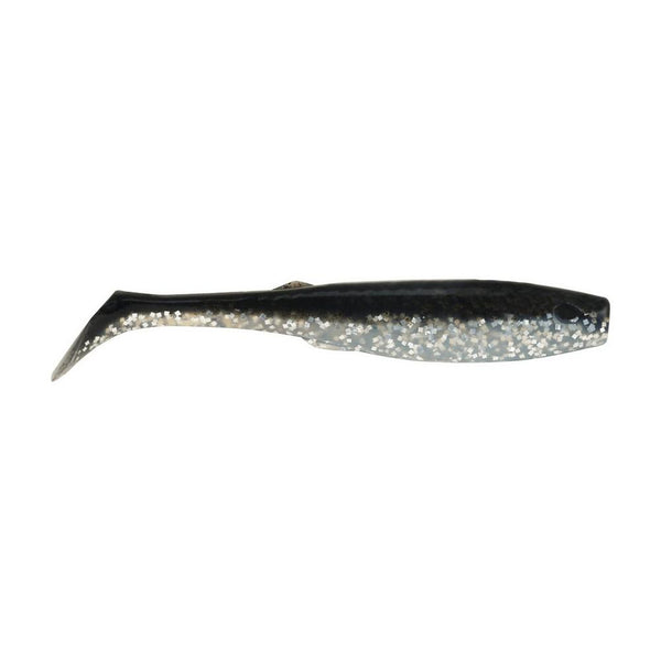 Berkley Gulp!&reg; Saltwater Jerkshad - 4" - Black Silver