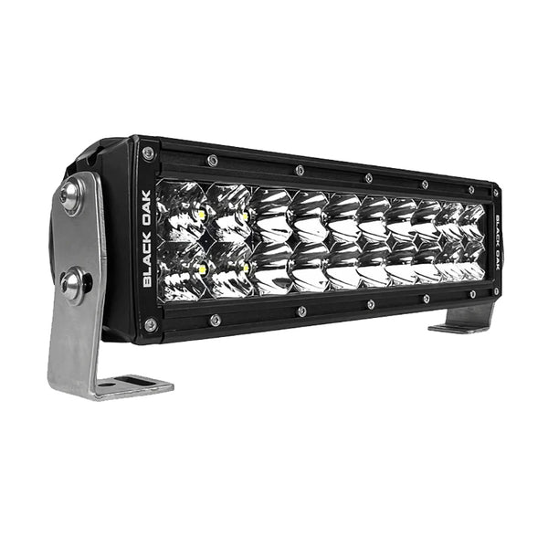 Black Oak Pro Series Double Row Combo 10" Light Bar - Black