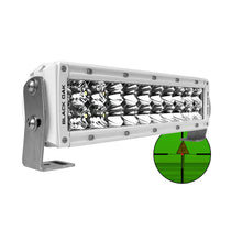 Black Oak Pro Series Double Row Combo Infrared 10&quot; 850nm Light Bar - White