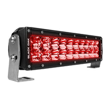 Black Oak Double Row Combo Red Predator Hunting 10&quot; Light Bar - Black