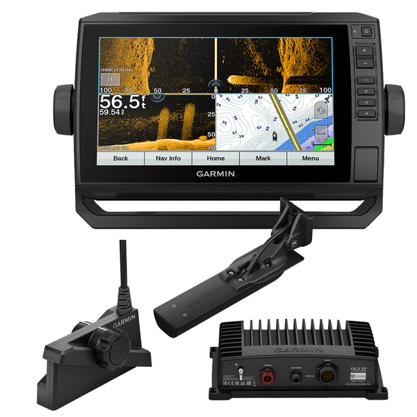 Garmin ECHOMAP&trade; UHD 93sv Combo GPS/Fishfinder w/GT56 LiveScope&trade; Bundle