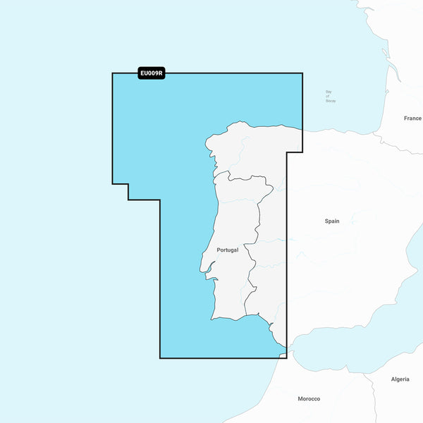Garmin Navionics+ NSEU009R - Portugal &amp; Spain, Northeast - Marine Chart