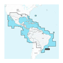 Garmin Navionics+&trade; NSSA004L - Mexico, the Caribbean to Brazil - Inland &amp; Coastal Marine Charts