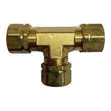 Uflex Union T-Fitting f/3/8&quot; Tube Compression Hose Fittings