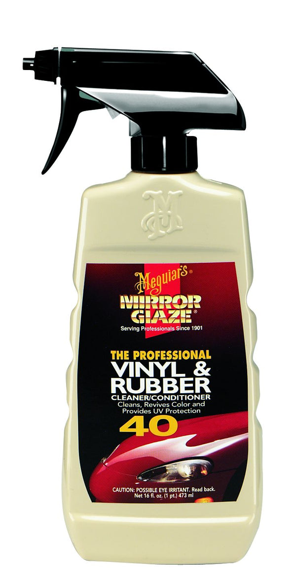 Meguiar's M40 Mirror Glaze Vinyl &amp; Rubber Cleaner &amp; Conditioner - 16oz