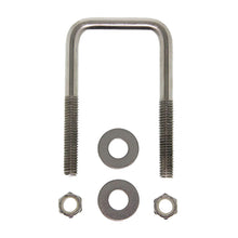 C.E. Smith Zinc U-Bolt 7/16&quot;-14 X 3-1/8&quot; X 3&quot; w/Washers &amp; Nuts - Square