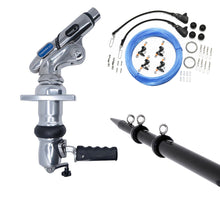 Tigress XD Crank Top Mount System - 18&#39; - Black Outriggers Pro Series Double Rigging Kit