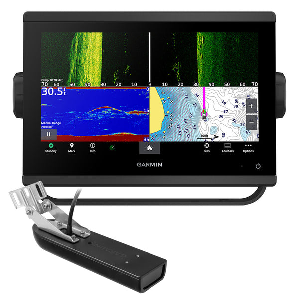 Garmin GPSMAP&reg; 943xsv Combo GPS/Fishfinder GN+ w/GT23-TM