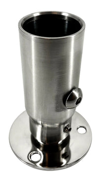 Seaview Starlink Stainless Steel 1"-14 Threaded Adapter &amp; Stainless Steel Fixed Base