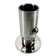 Seaview Starlink Stainless Steel 1&quot;-14 Threaded Adapter &amp; Stainless Steel Fixed Base