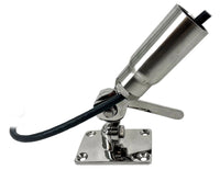 Seaview Starlink Stainless Steel 1"-14 Threaded Adapter &amp; Stainless Steel Ratchet Base