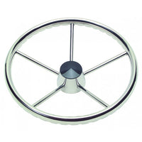 Schmitt &amp; Ongaro 170 Finger Grip Destroyer 5-Spoke 13.5" Stainless Steel Cap 3/4" Tapered Shaft w/Knob