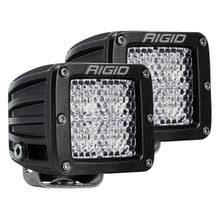 RIGID Industries D-Series Pro Flood Diffused Surface Mount Black Light - Pair