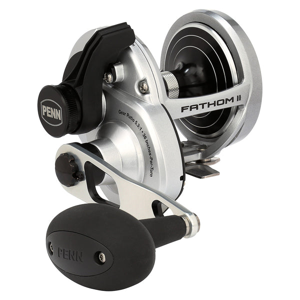 PENN Fathom&reg; II Lever Drag Single Speed 30LD Conventional Reel FTHII30LD