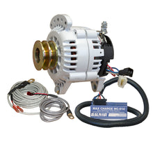 Balmar Alternator 120 AMP Kit 12V 3.15&quot; Dual Foot Saddle Dual Vee Pulley Regulator &amp; Temp Sensor