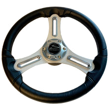 Schmitt &amp; Ongaro Torcello 14" Wheel - 03 Series - Polyurethane Wheel w/Chrome Trim &amp; Cap - Brushed Spokes - 3/4" Tapered Shaft