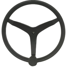 Uflex - V46 - 13.5&quot; Stainless Steel Steering Wheel w/Speed Knob - Black