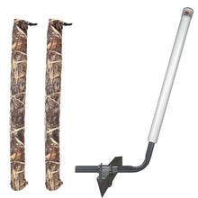 C.E. Smith Angled Post Guide-On - 40&quot; - White w/FREE Camo Wet Lands 36&quot; Guide-On Cover