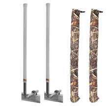 C.E. Smith 60&quot; Post Guide-On w/I-Beam Mounting Kit &amp; Camo Wet Lands Post Guide-On Pads