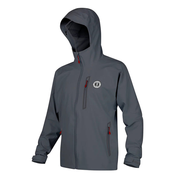 Mustang Men's Callan Waterproof Jacket - Admiral Gray - Small
