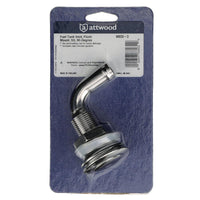 Attwood 316 Stainless Steel Alloy Flush Mount Fuel Vent - 90&deg; Vent