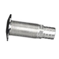 Attwood Stainless Steel Thru-Hull Standard Straight Barbed - 1" Inner Diameter